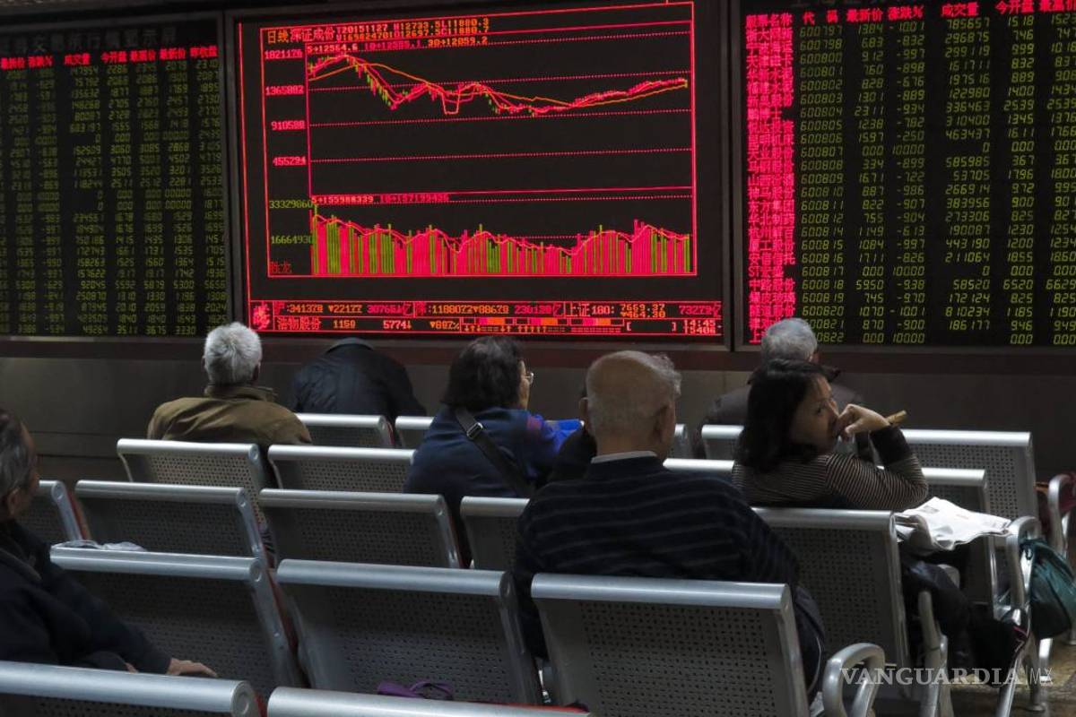 Amanece en caída libre la bolsa en China