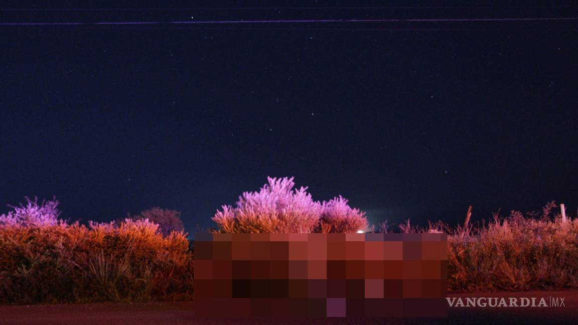 $!El denunciante detuvo su marcha y dio aviso a las autoridades.