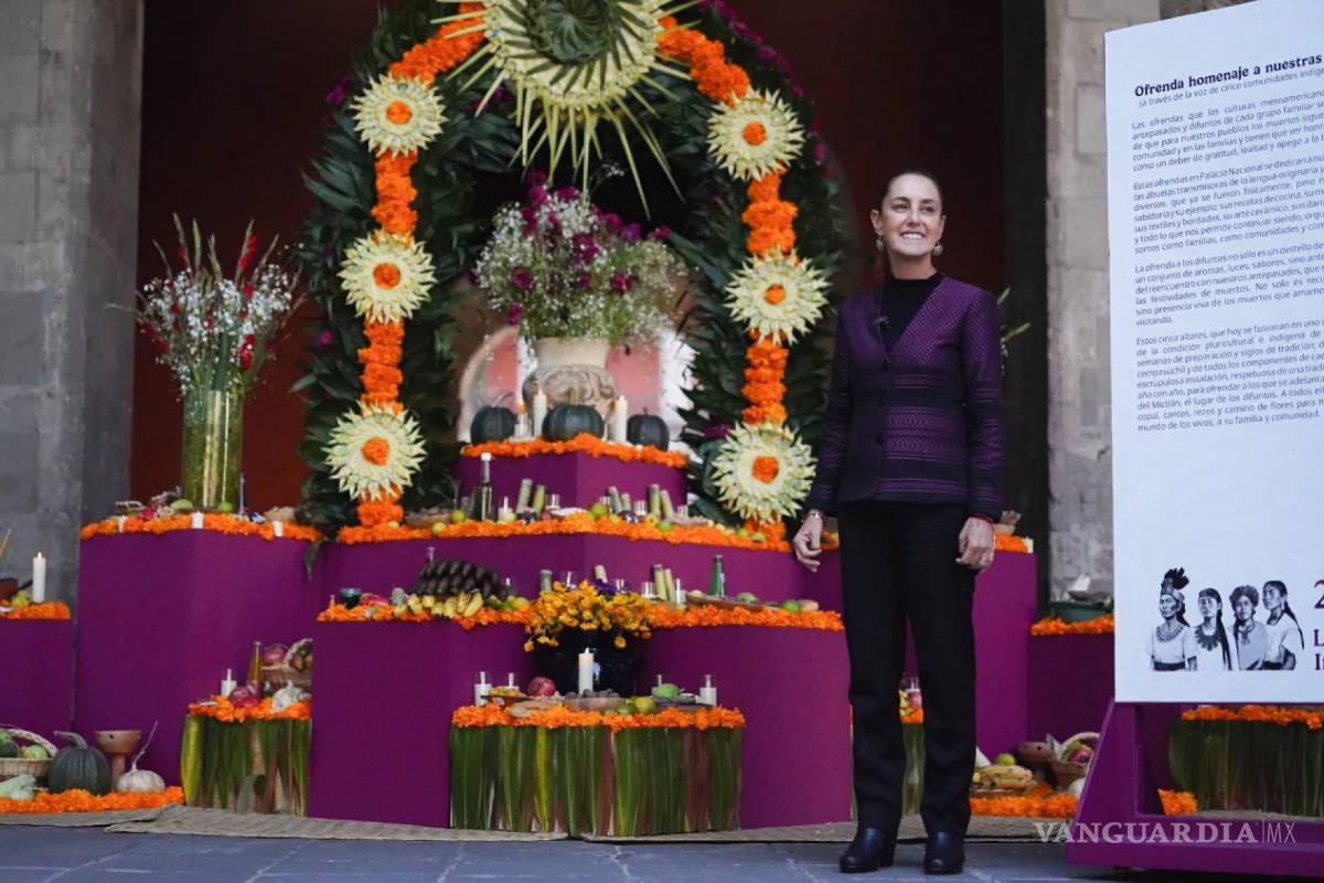 Flores, historia y justicia: Sheinbaum rinde homenaje a las mujeres que dieron raíz a México