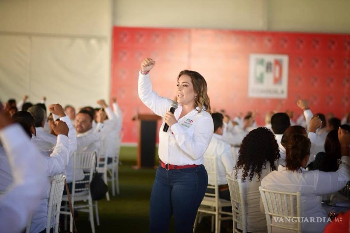 Coahuila está con Pepe Meade: Verónica Martínez
