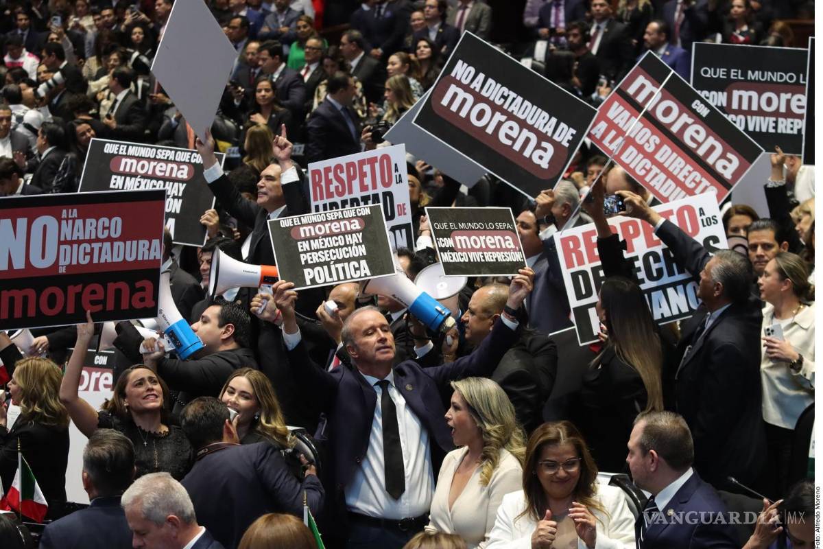 Se confrontan priistas y morenistas en el arranque de los trabajos del segundo año de la actual Legislatura