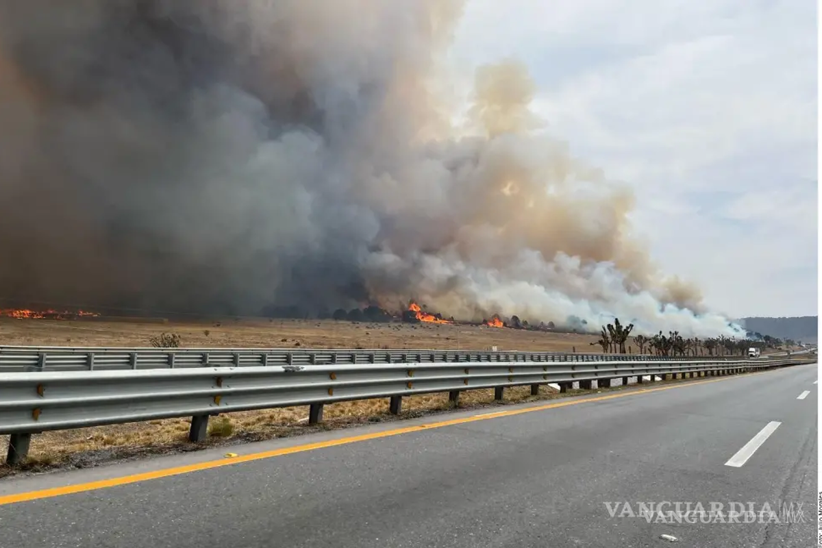$!Incendios como el del Huachichil pueden presentarse ante las condiciones que hay en la entidad.