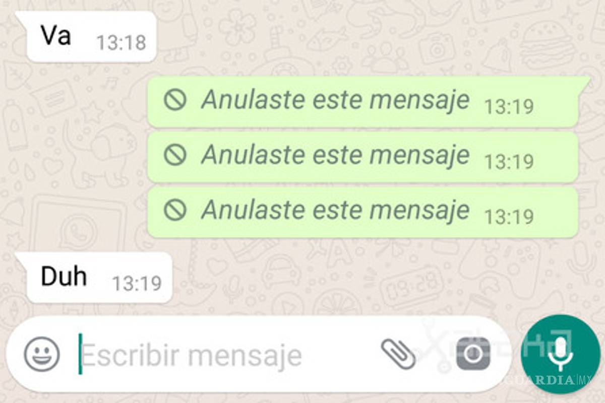 $!¿Te arrepentiste de un mensaje? Hay otra forma de borrarlo de Whatsapp