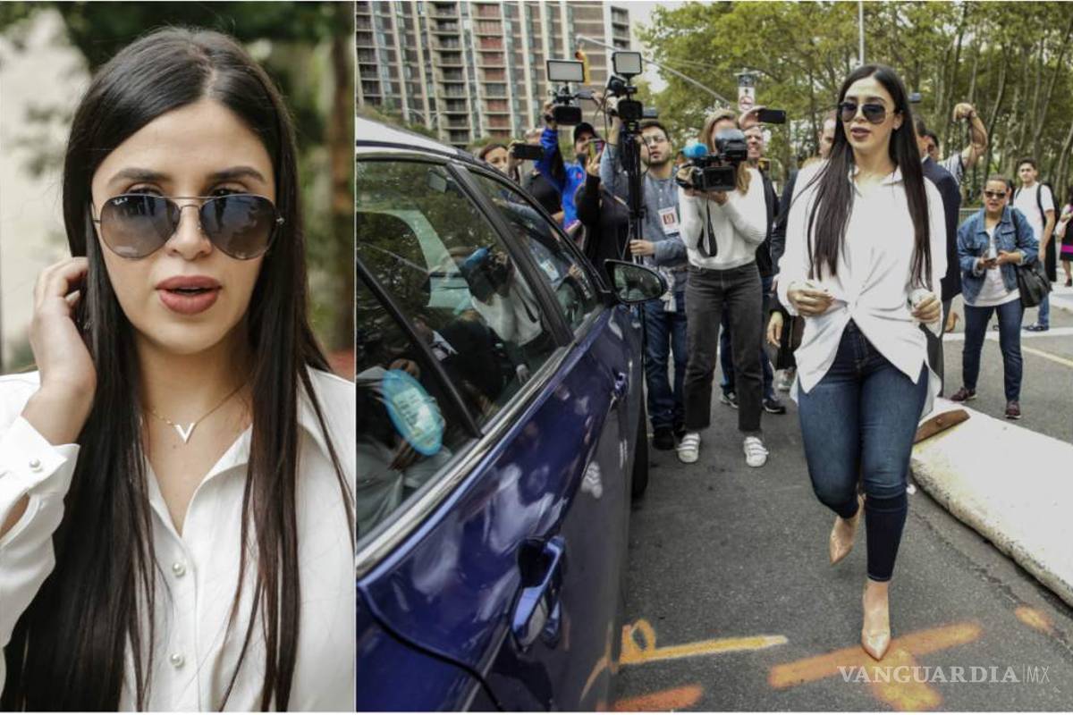 $!Emma Coronel se quita los audífonos cuando relatan atrocidades de 'El Chapo'