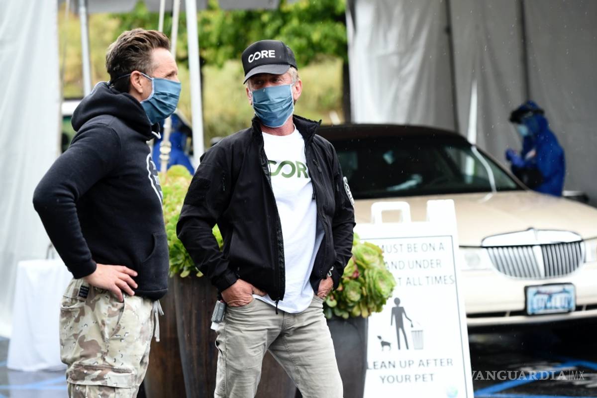 $!Coronavirus: Sean Penn busca “salvar vidas” con pruebas gratuitas de COVID-19