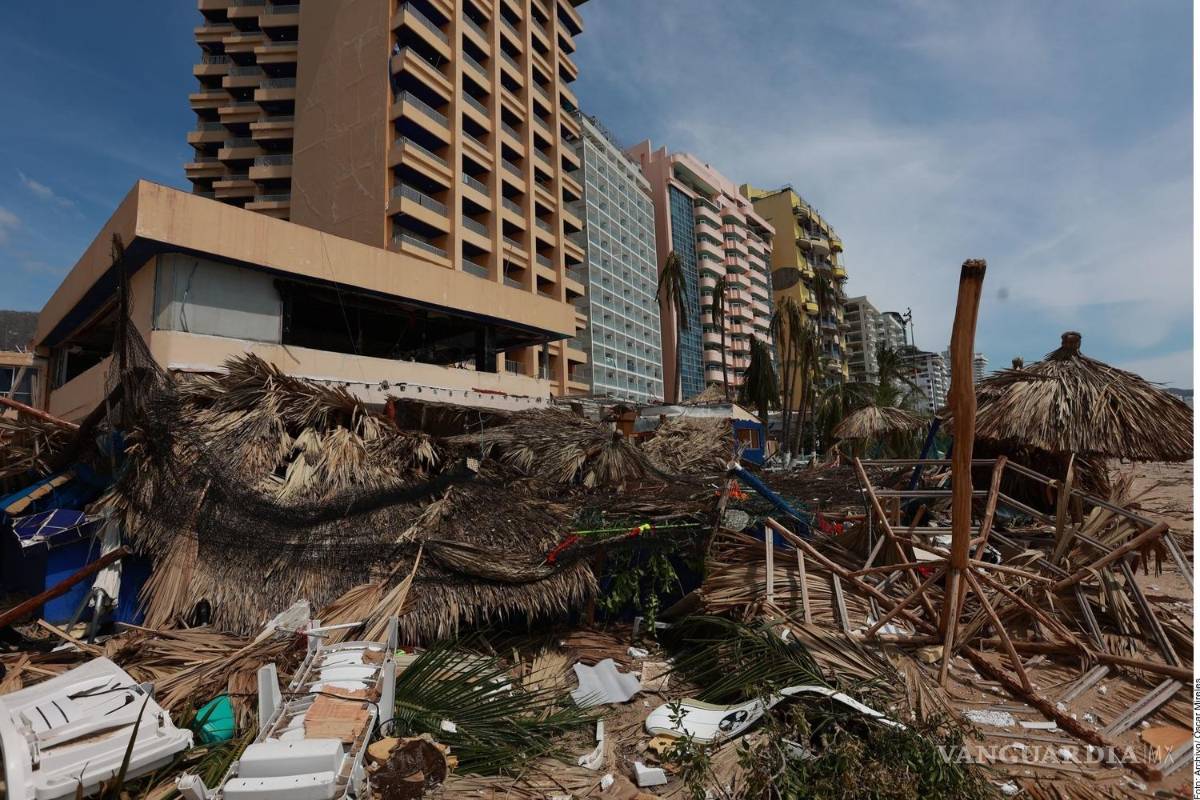 Confirman que costo de huracán ‘Otis’ es de 2 mil mdd