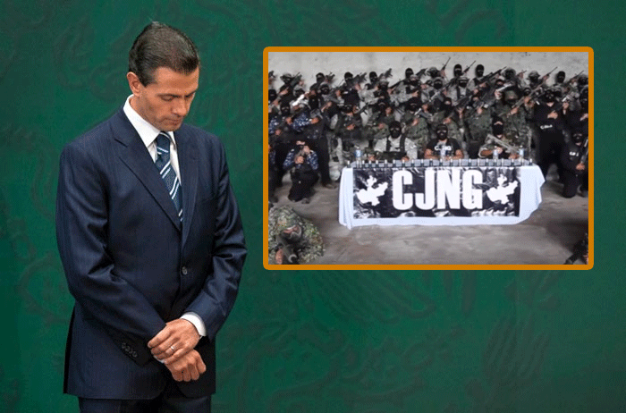 Cártel Jalisco Nueva Generación escaló en la pirámide del crimen durante el sexenio de Peña Nieto