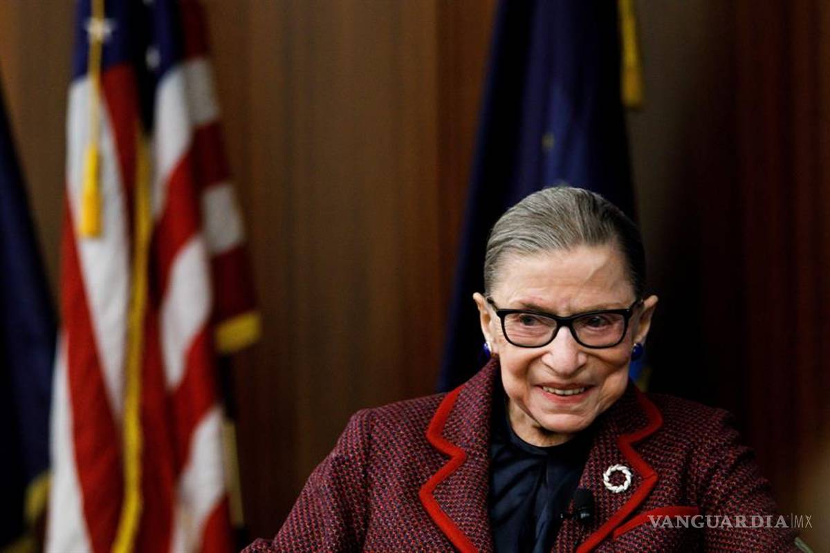 Ruth Bader Ginsburg, jueza progresista del Tribunal Supremo de EU, tiene cáncer de hígado