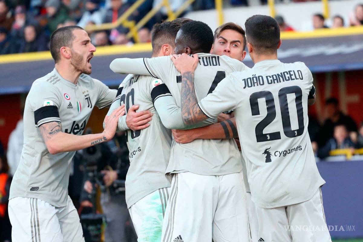 Cristiano sigue sin 'mojar' con la Juventus y fue Paulo Dybala el héroe de la Vecchia Signora