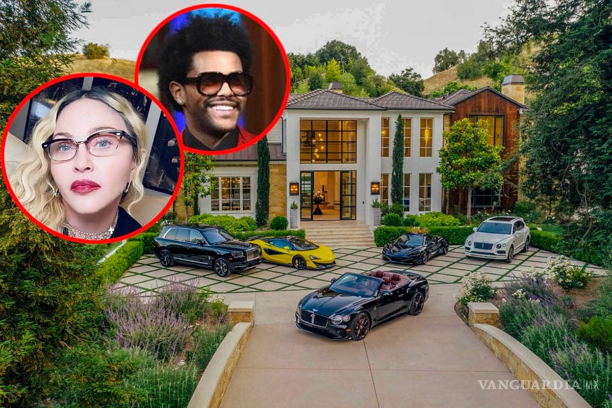 ¡Nuevo hogar! Madonna compra la mansión de The Weeknd por 19.3 millones de dólares