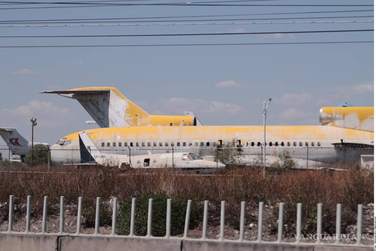 Busca AICM retirar aviones chatarra; algunos tienen 20 años