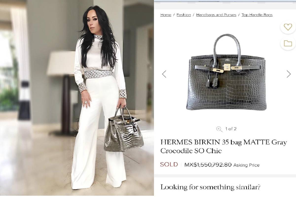 Revelan costo millonario de las bolsas de Gómez Mont