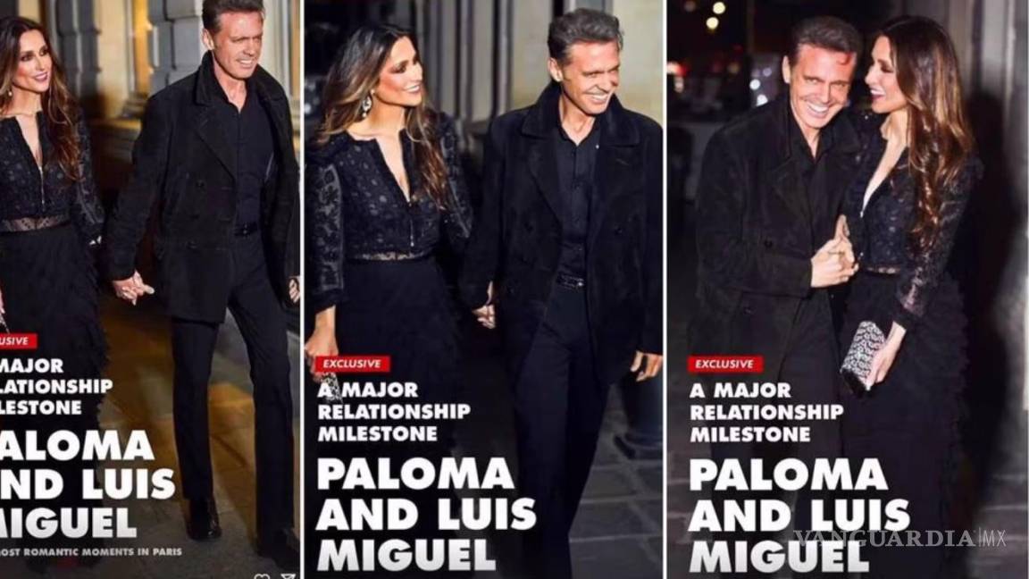 Luis Miguel comparte, por primera vez, fotos con su novia Paloma