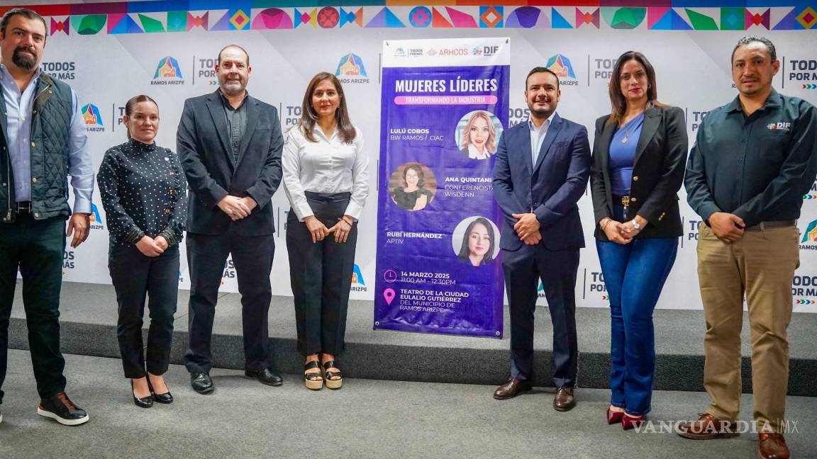 Invitan a conferencia sobre liderazgo femenino en el ámbito industrial, en Ramos Arizpe