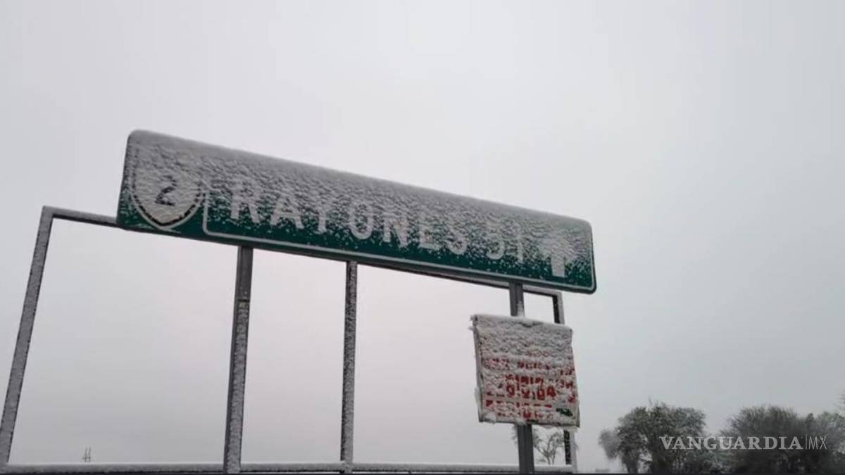 Frente Frío 27 deja aguanieve y apagones en Nuevo León