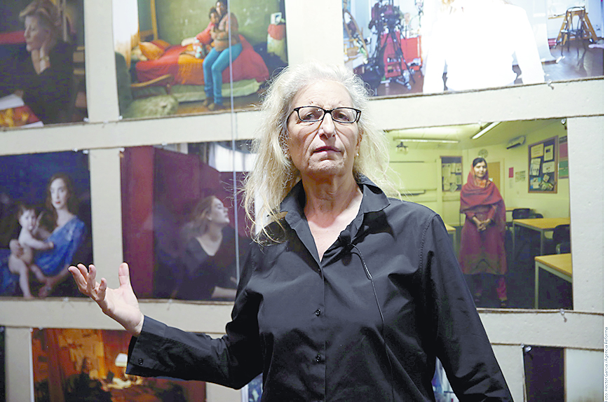 Poniatowska: ‘Leibovitz entró a mi casa como tanque de guerra’