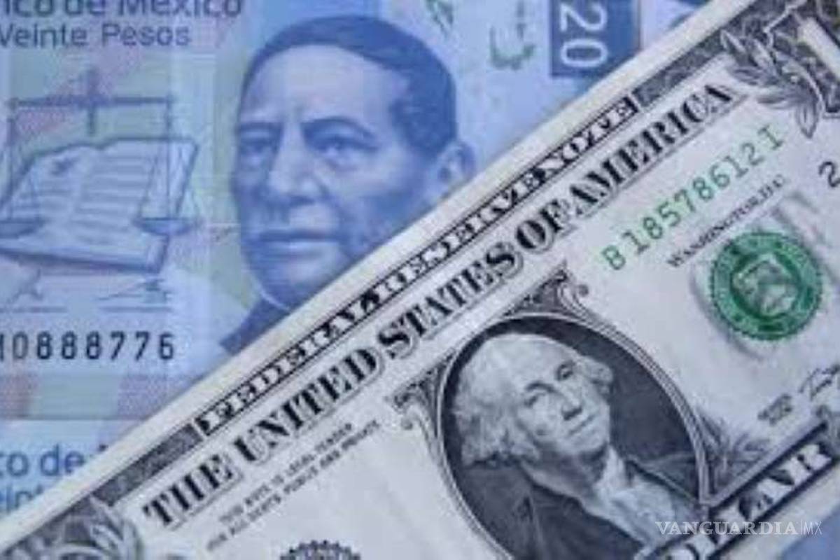 Peso cede 22 centavos por temores al coronavirus; dólar, en 19.76 unidades