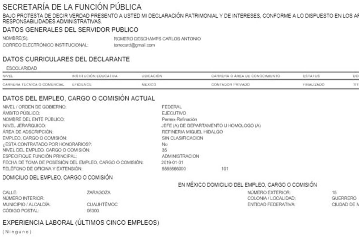 $!Romero Deschamps escapa de la justicia en la 4T... y aún cobra en Pemex