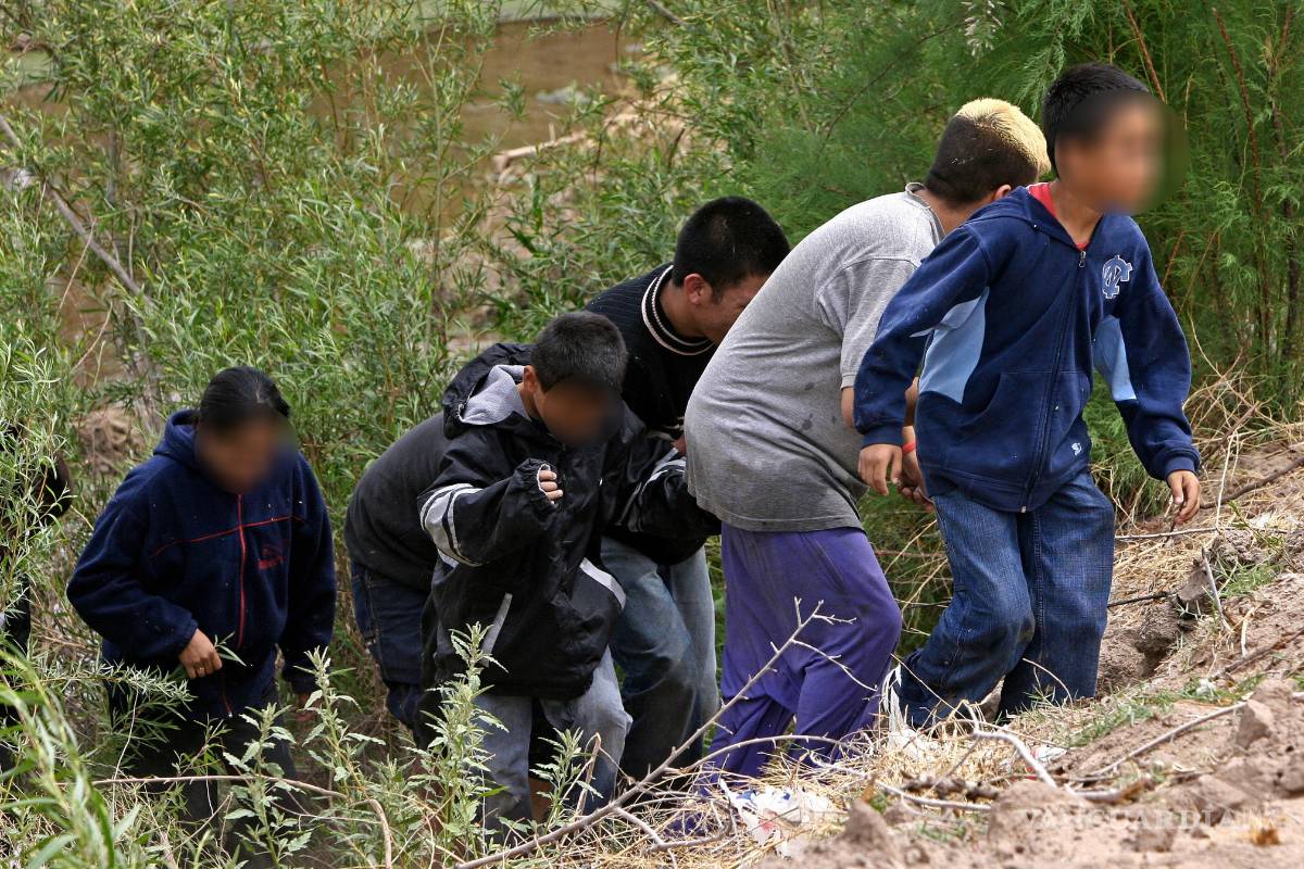 A pesar del frío no dejaron de llegar niños migrantes a Piedras Negras