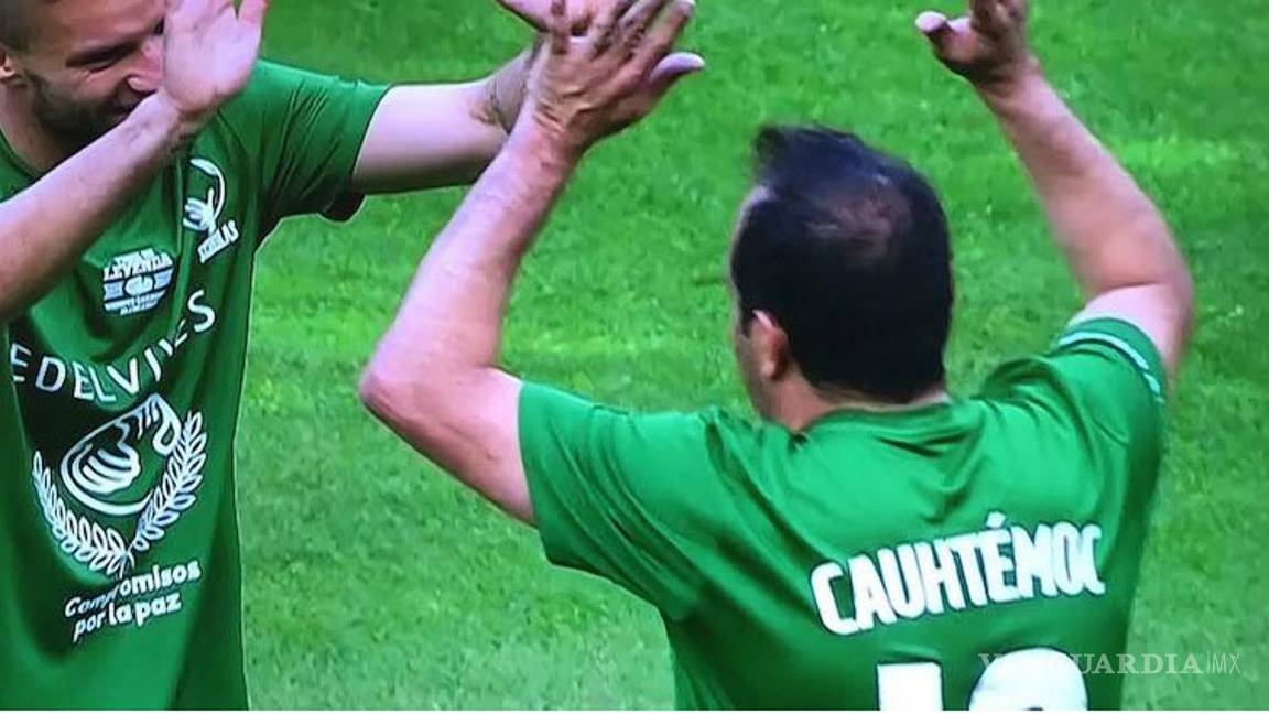 $!Despedida con toque azteca del Vicente Calderón