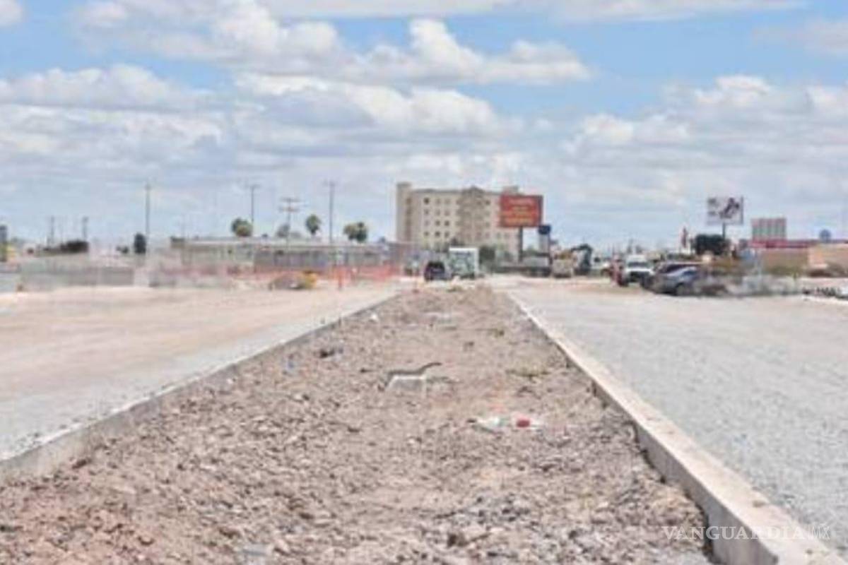 Reporta Obras Públicas de Torreón avance del 90 por ciento en bulevar Vuelo del Águila