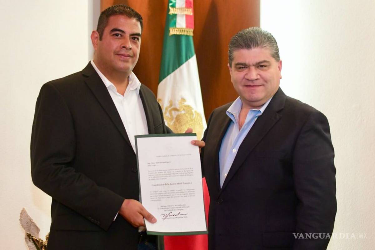 Miguel Riquelme realiza nombramientos para Torreón