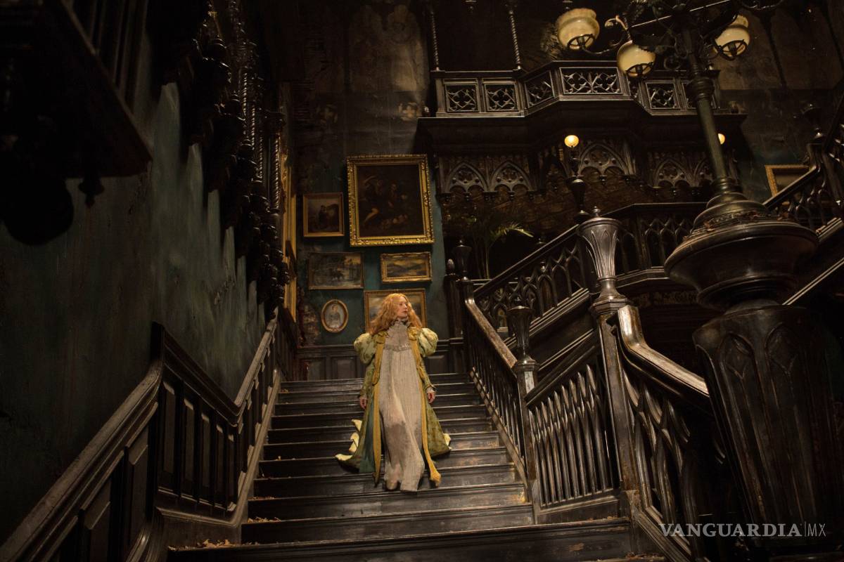 La Cumbre Escarlata: La mansión que respira