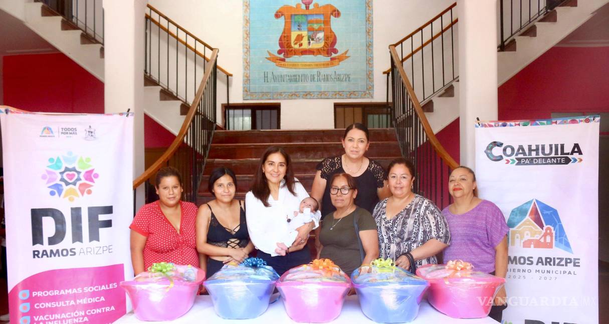 $!El DIF Municipal ha entregado 170 paquetes de apoyo; el único requisito es presentar certificado de nacimiento y que el bebé haya nacido en Ramos Arizpe.