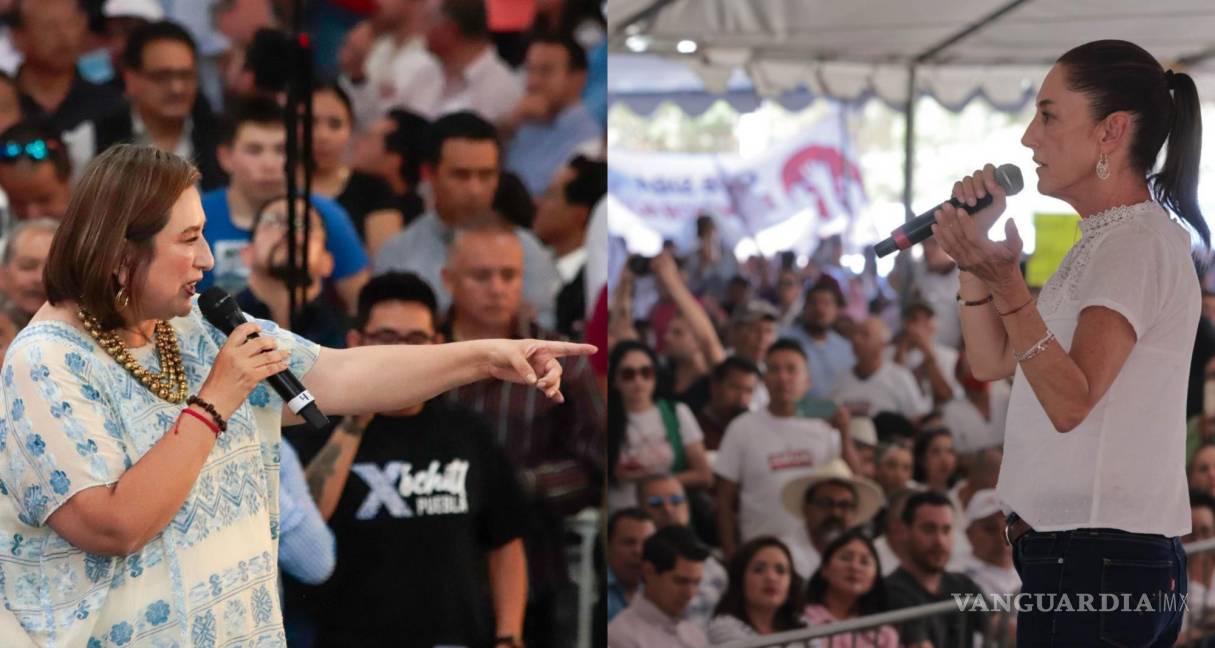 Sheinbaum y Xóchitl Gálvez lideran encuesta para ser las candidatas presidenciales a los comicios de 2024 en México