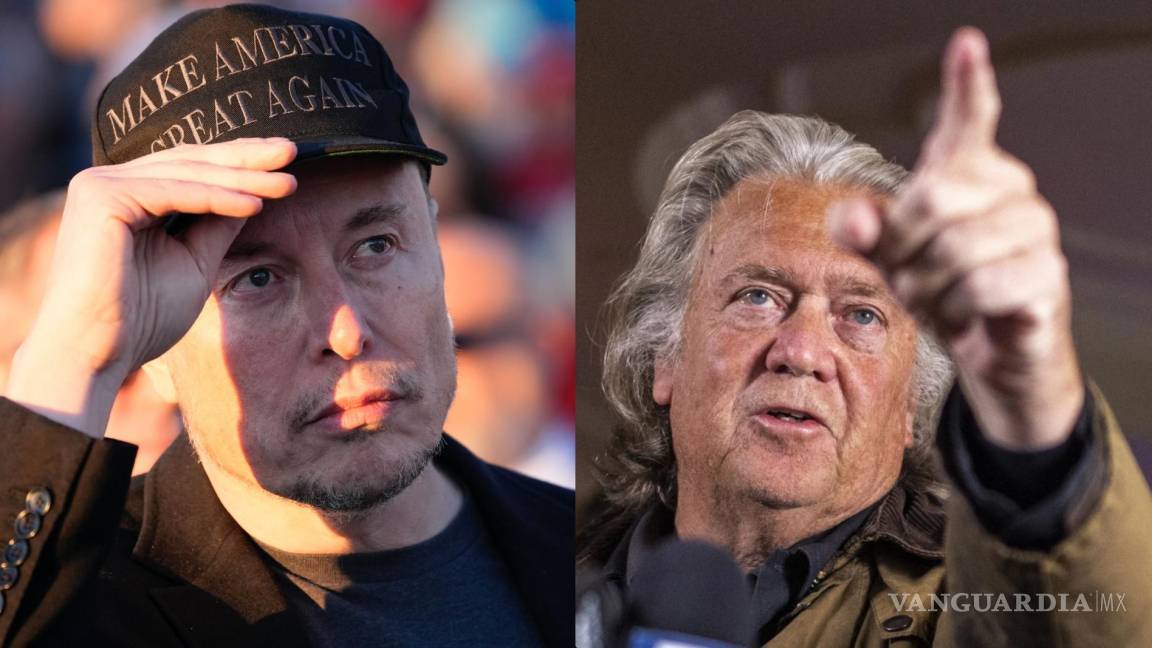 Acusa Steve Bannon a Musk de ser malvado y solo querer dinero