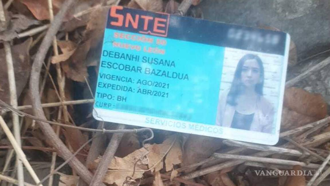 ¿Qué hace la identificación de Debanhi Escobar en un condominio de Monterrey?... fue hallada en jardinera