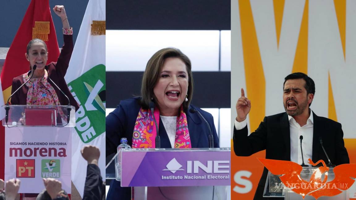 México llega a las campañas con las aspirantes presidenciales Sheinbaum y Gálvez consolidadas y AMLO como “candidato”