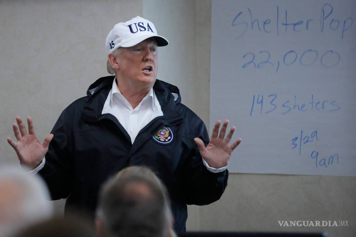Ante llegada de ‘Irma’, pide Trump a población estar alerta