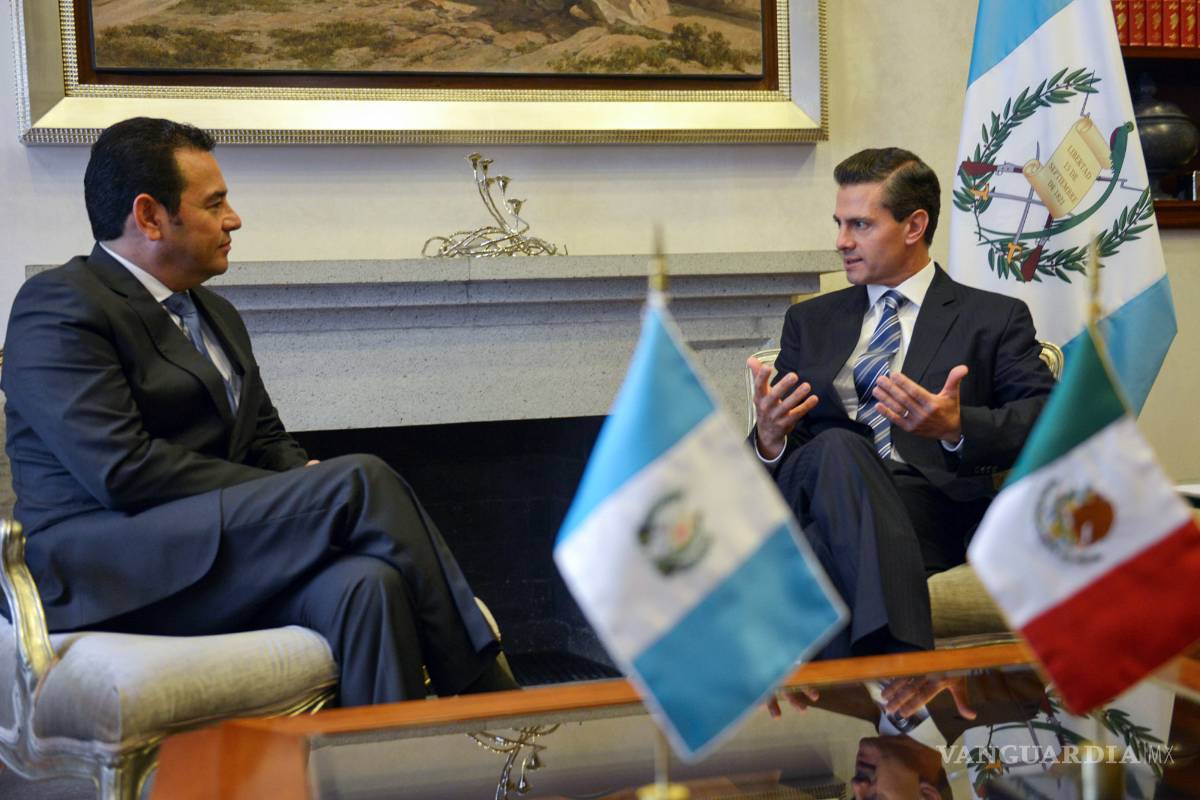 Peña y presidente electo de Guatemala sostienen encuentro
