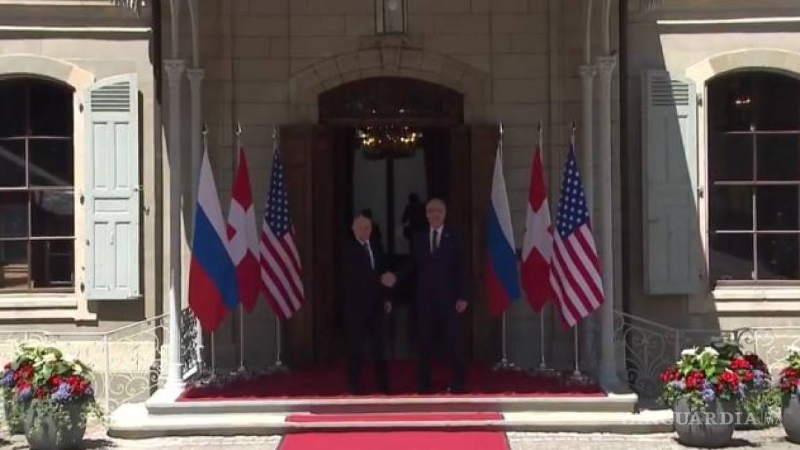 Inicia la cumbre entre Joe Biden y Vladímir Putin en Ginebra