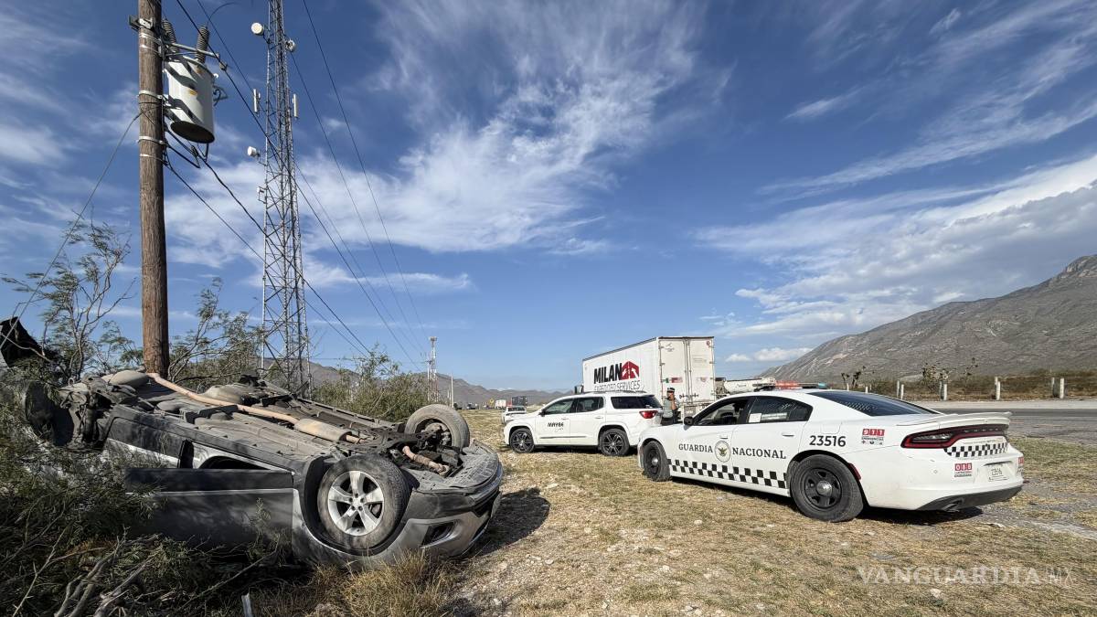 Choque deja una persona herida, en Ramos Arizpe