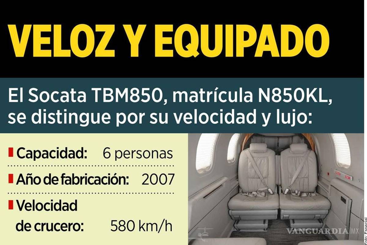 $!Noroña realiza gira en Coahuila con avión privado de lujo que cuesta 2 mil dólares por hora