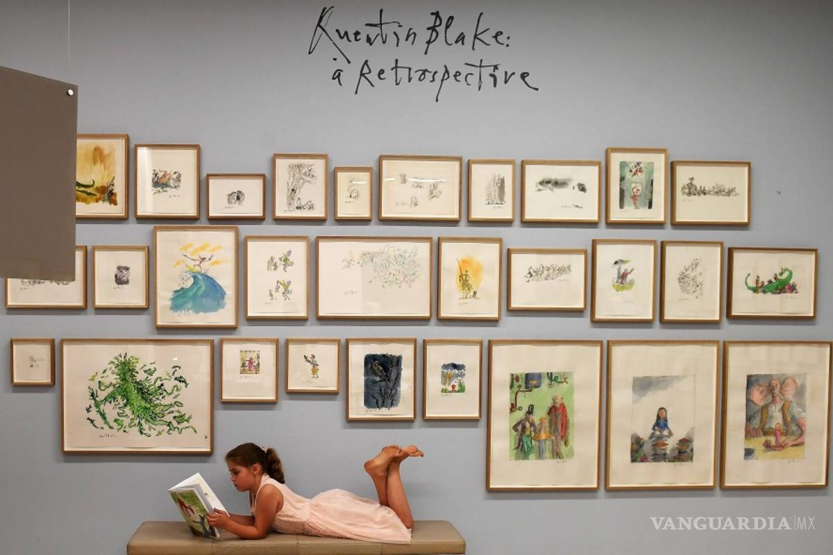 Subasta Christie's obras del ilustrador de literatura infantil Quentin Blake