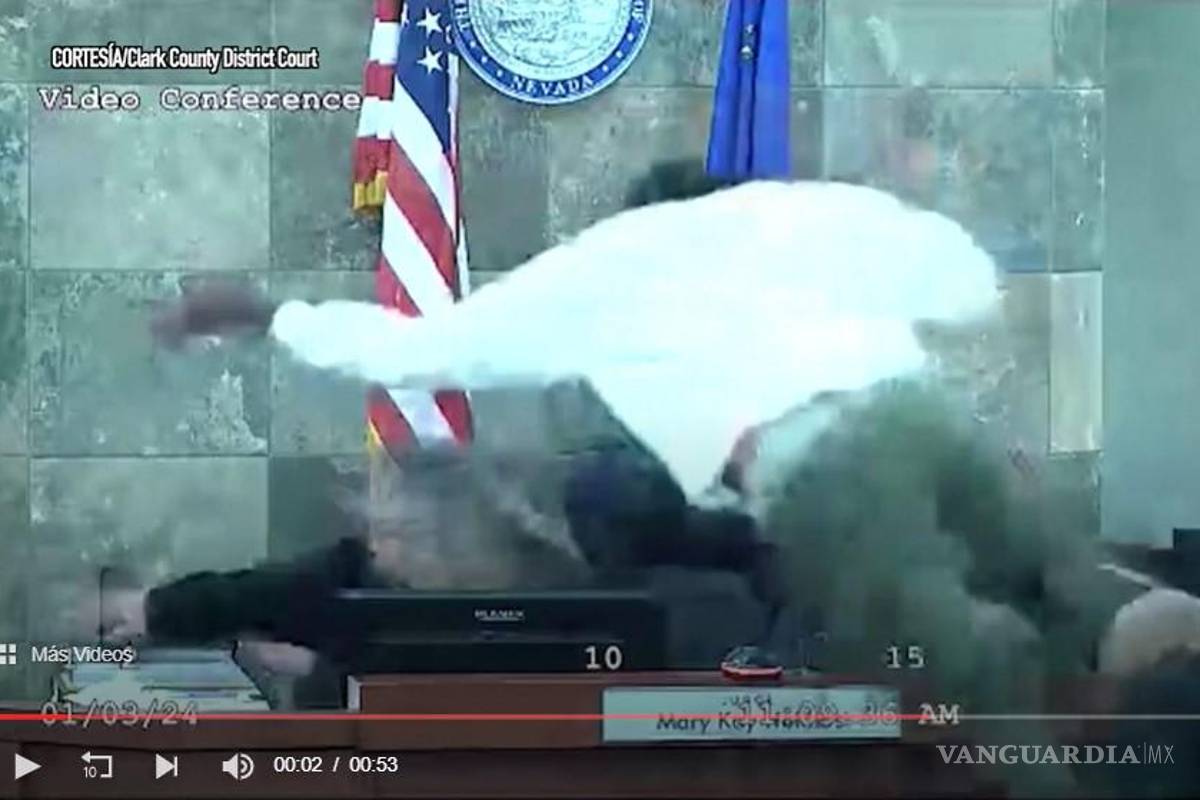 Reo enloquece e intenta agredir a jueza por negarle la libertad condicional
