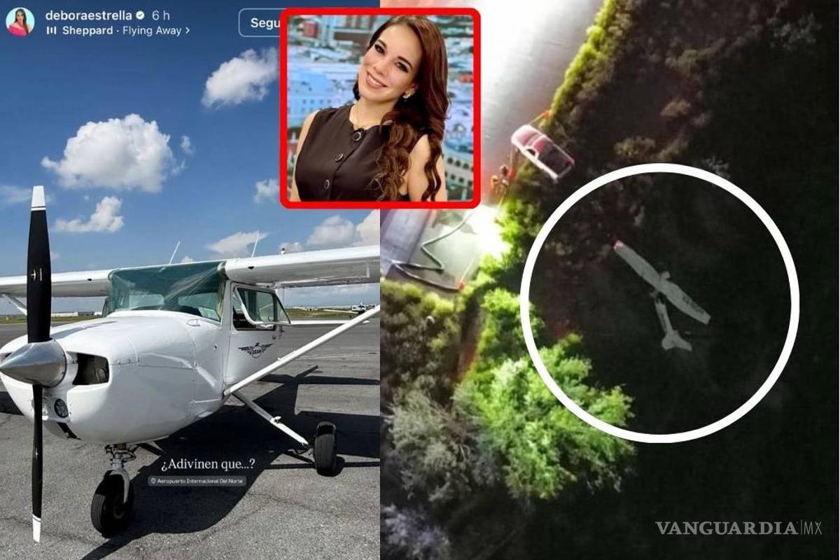 La conductora fallecida, Débora Estrella tomaba clases de aviación