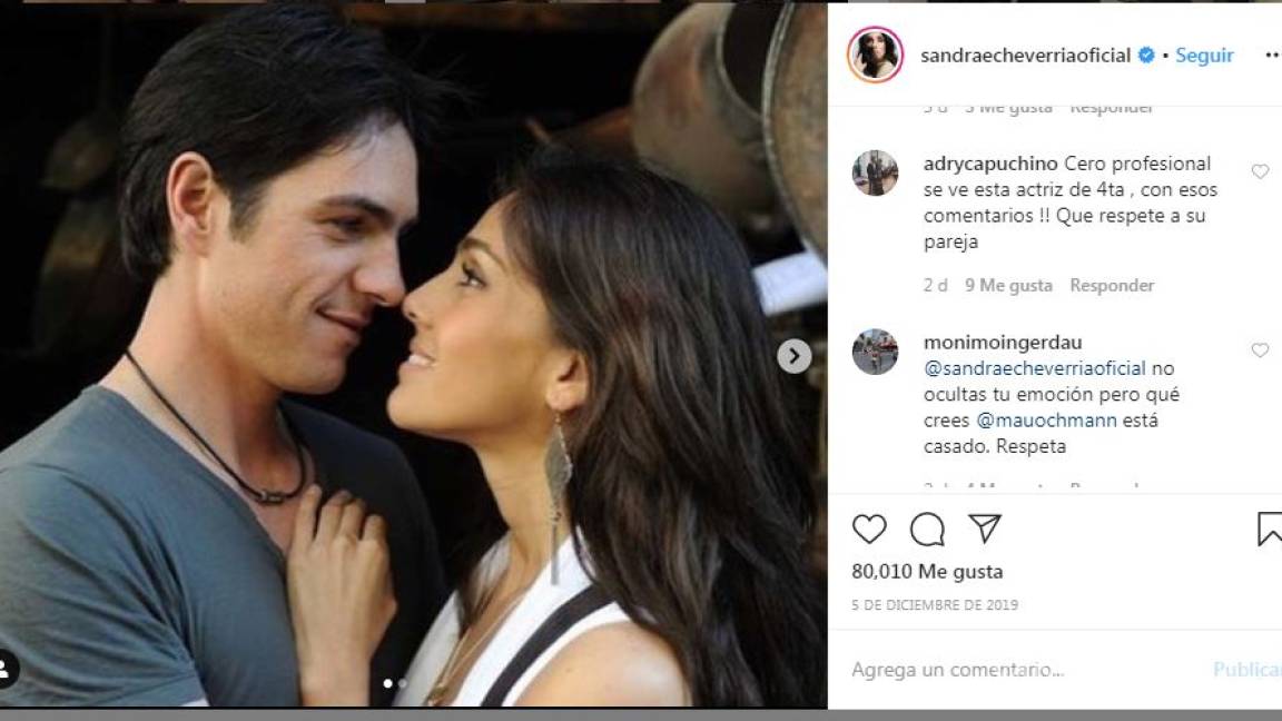 $!Culpan a Sandra Echeverría de la separación de Aislinn Derbez y Mauricio Ochman
