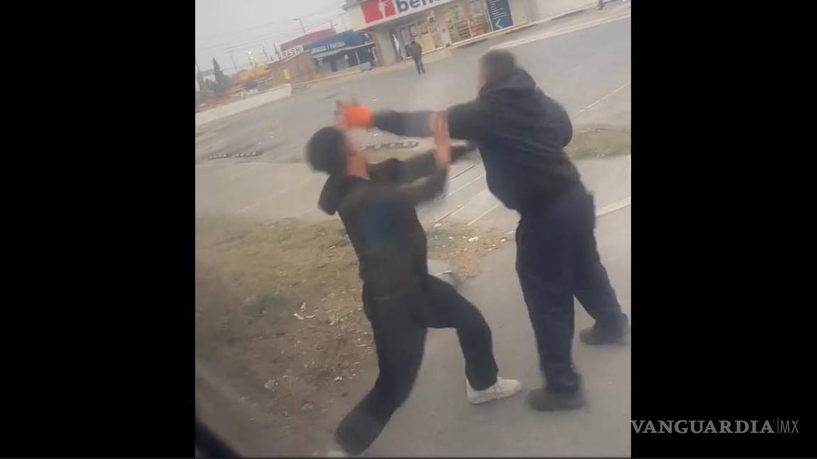 $!La riña fue en el bulevar Morelos esquina con Fundadores.