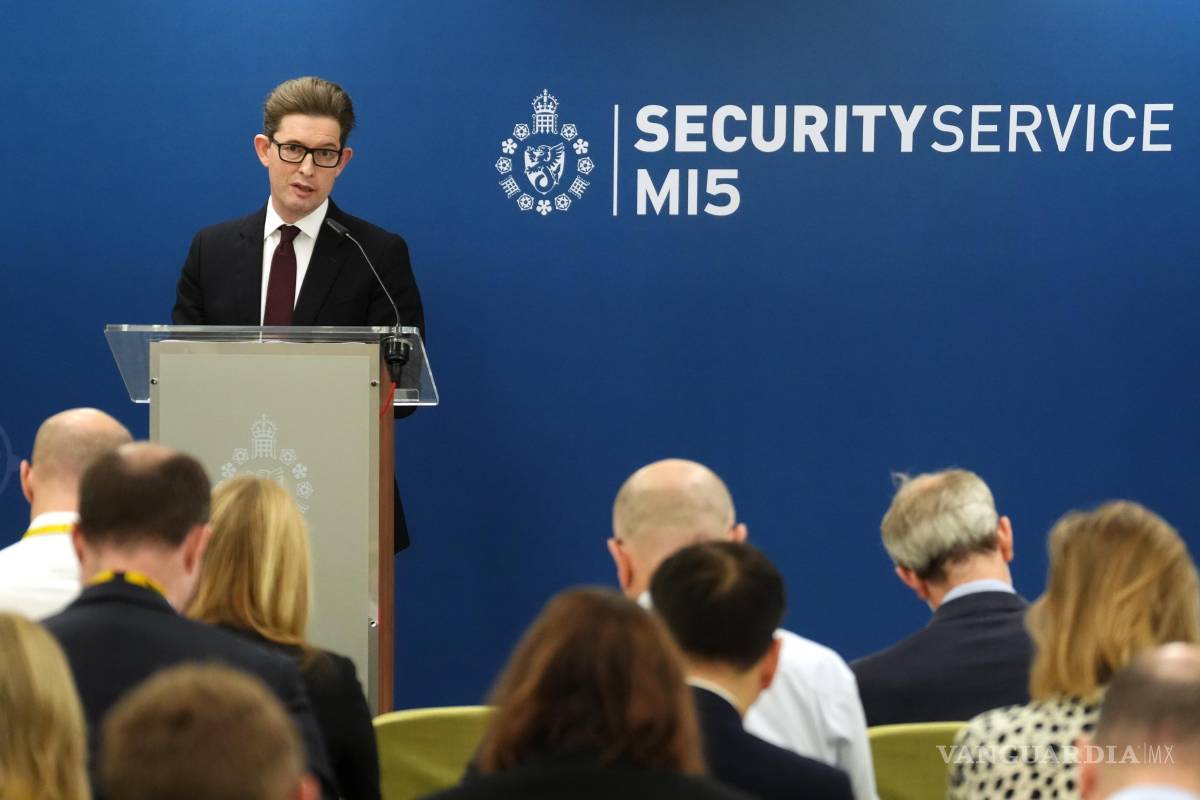 Jefe del MI5 dice que China es una amenaza para la seguridad del Reino Unido