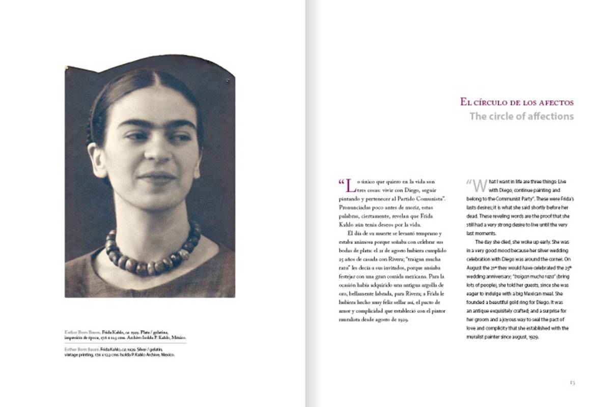 Revela libro aspectos privados, íntimos y reservados de Frida Kahlo