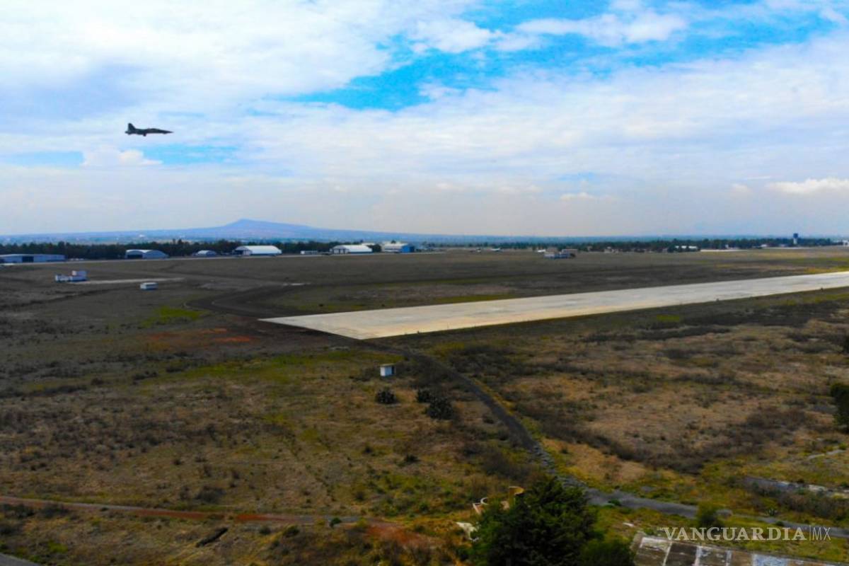 Pistas 1 y 3 en Aeropuerto de Santa Lucía no podrán operar simultaneamente según estudio