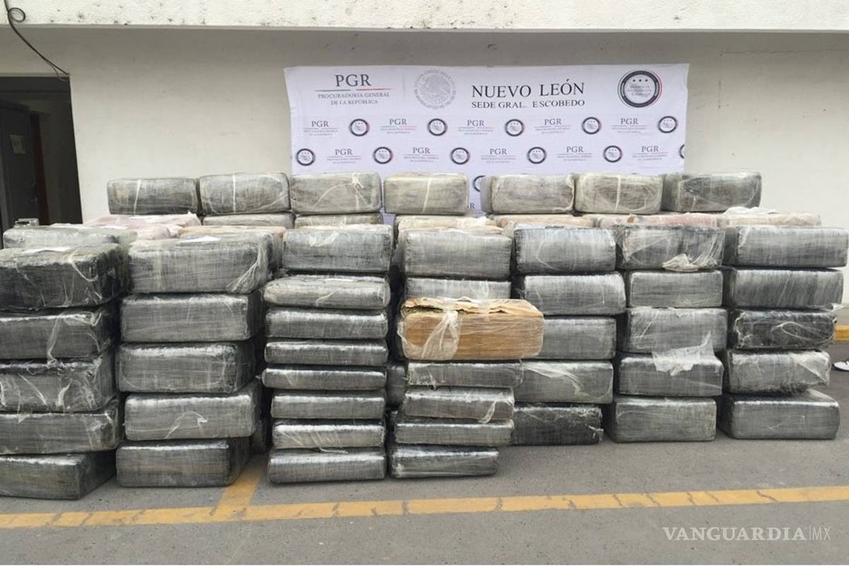 Decomisan dos toneladas de mariguana en Nuevo León