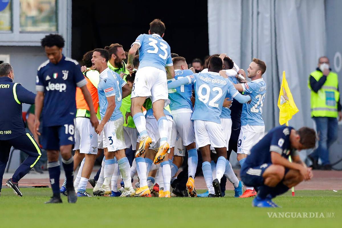 Lazio consigue agónico empate ante la Juventus