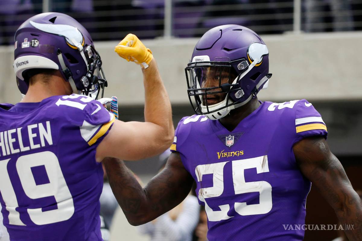 Latavius Murray y Adam Thielen 'reviven' junto con el ataque terrestre de los Vikings