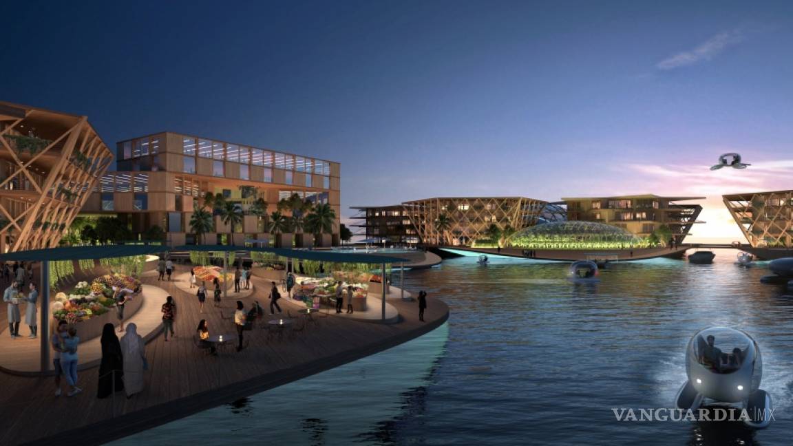 $!Esta es Oceanix City, la ciudad para 10 mil habitantes que está ¡sobre el agua!