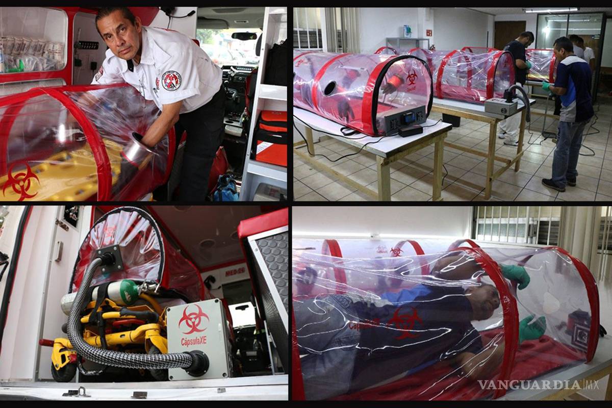 Coronavirus: Mexicano inventa Cápsula XE para aislar a pacientes con COVID-19